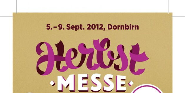 Der Einladungsflyer zur Herbstmesse 2012 vom 5.-9. September in Dornbirn. Besuchen Sie Reiz - Selbstbestimmt Leben in der Halle drei!