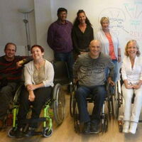 Die DenkerInnen bei Reiz von links nach rechts: Markus Ender, Julia Fischbach, Lester Soyza, Anita Maria Schmidle, Reinhard Zischg, Juliane Amann, Sabrina Nitz