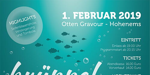 Flyer Krüppelbal 2019