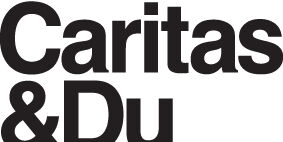 Das Logo der Caritas mit dem Schriftzug Caritas&Du.
