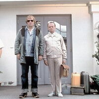 Die beiden Hauptdarsteller des Films Elling: Per Christian Ellefsen und Sven Nordin als Kjell Bjarne und Elling. Foto: Lot 47 Films.
