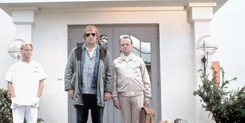 Die beiden Hauptdarsteller des Films Elling: Per Christian Ellefsen und Sven Nordin als Kjell Bjarne und Elling. Foto: Lot 47 Films.